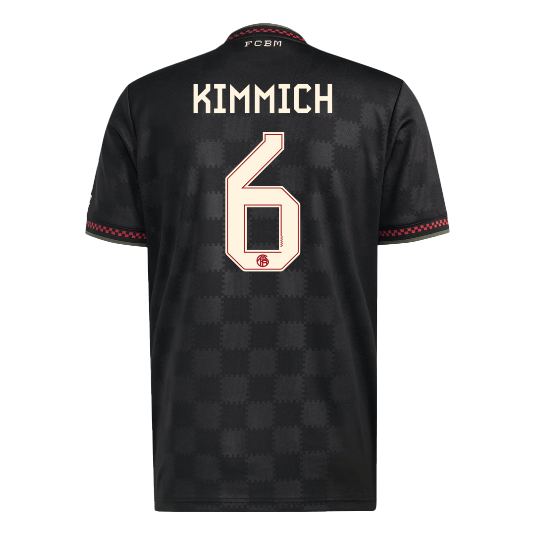 KIMMICH #6 Bayern Munich Soccer Jersey Third Away Custom Shirt 2025/26