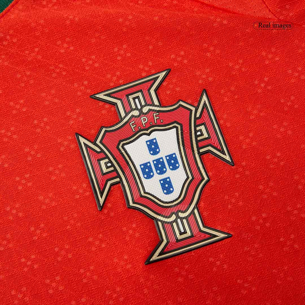 Authentic RONALDO #7 Portugal Home Soccer Jersey 2025 Red