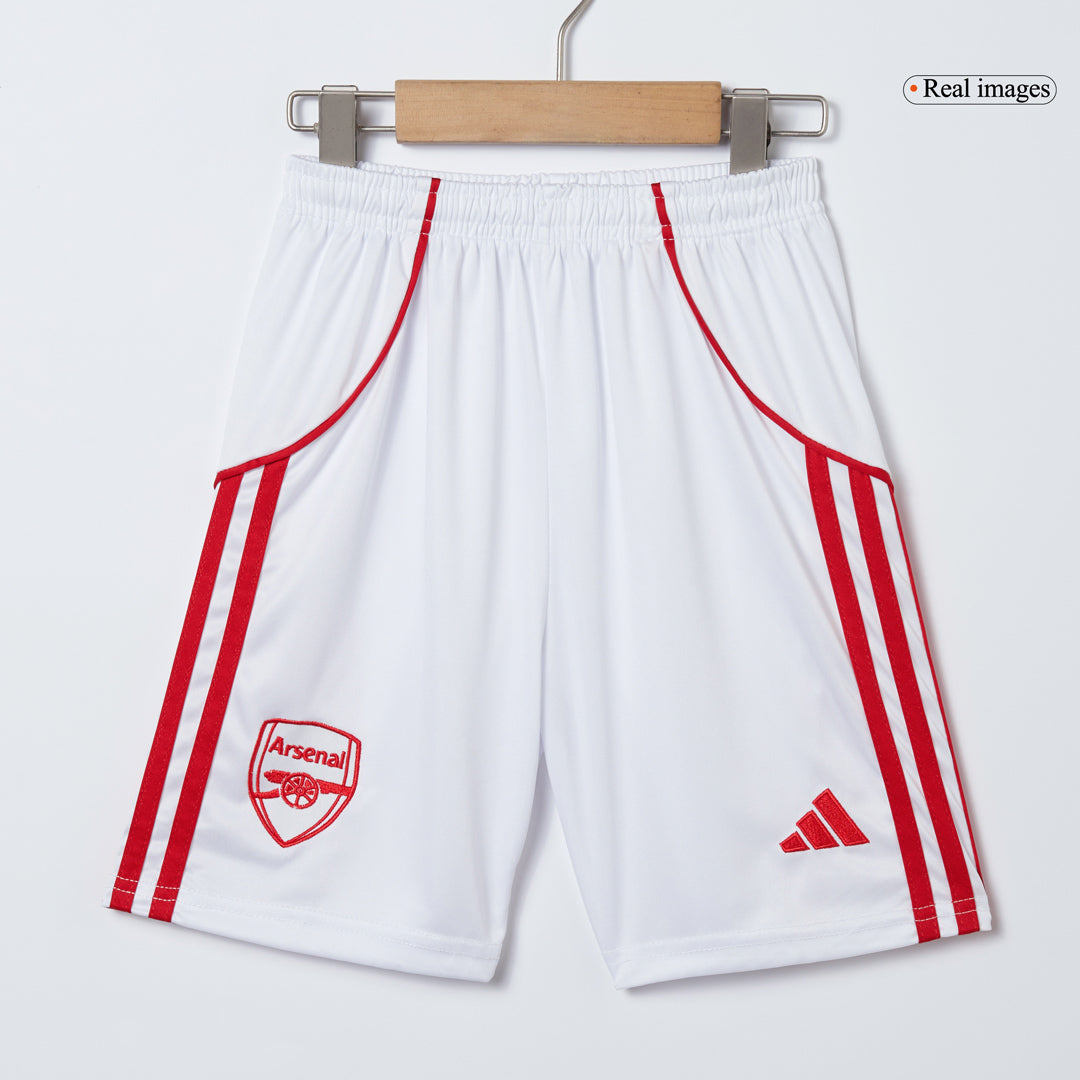 Arsenal Home Kids Soccer Jerseys Full Kit 2025/26
