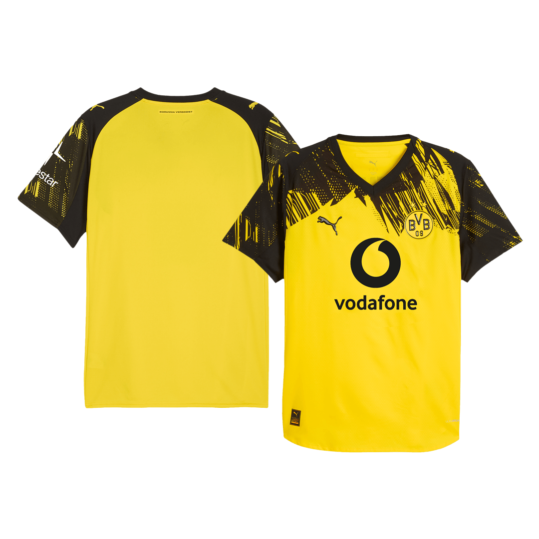 Borussia Dortmund Home Authentic Soccer Jersey 2025/26