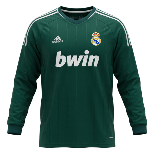 Retro Soccer Jersey Real Madrid Third Away Long Sleeve 2012/13
