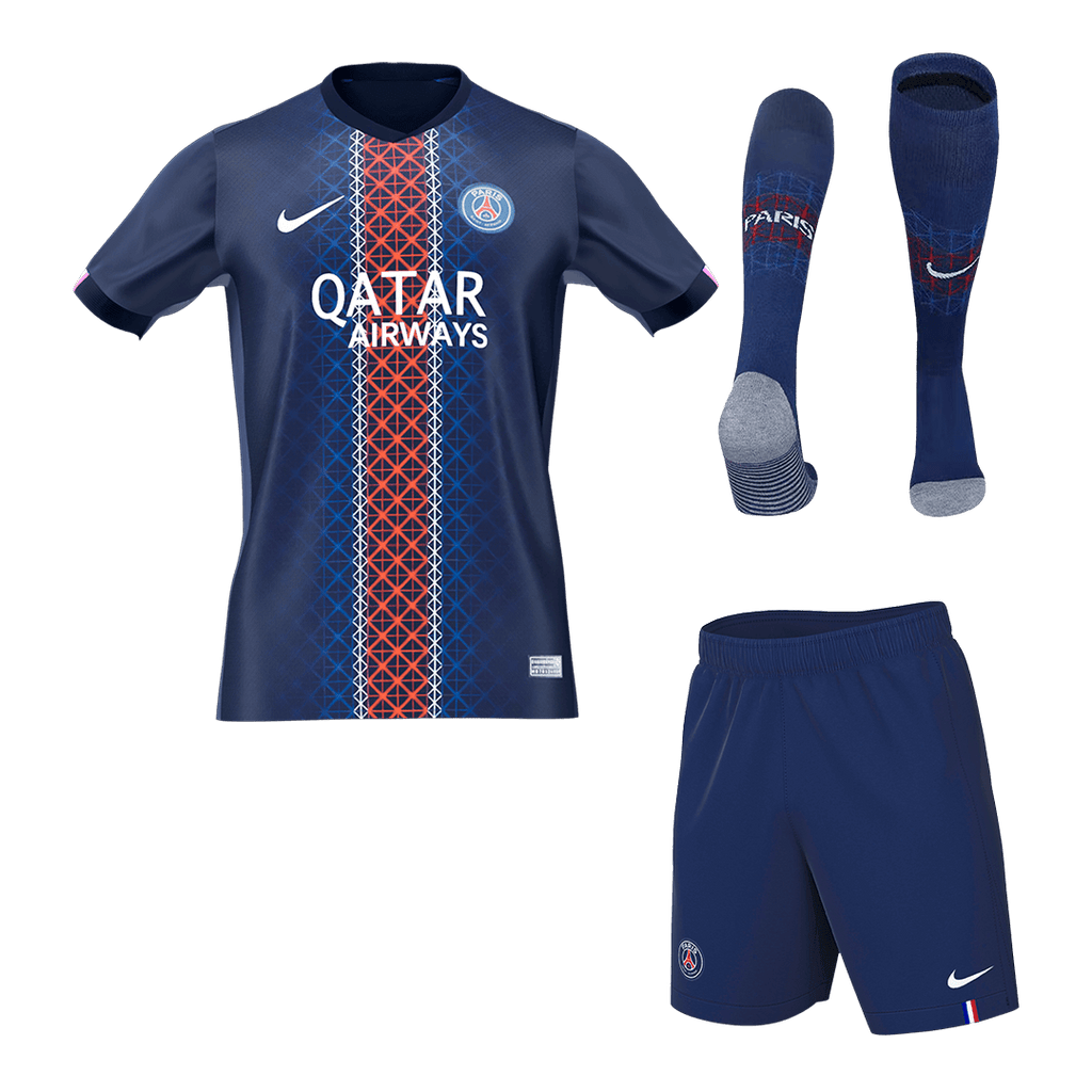 PSG Home Jerseys Full Kit 2025/26