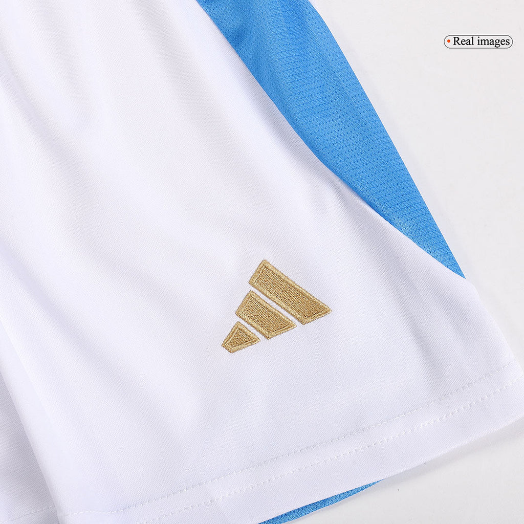Kid's Argentina Home Soccer Jersey Kit(Jersey+Shorts+Socks) Copa America 2024