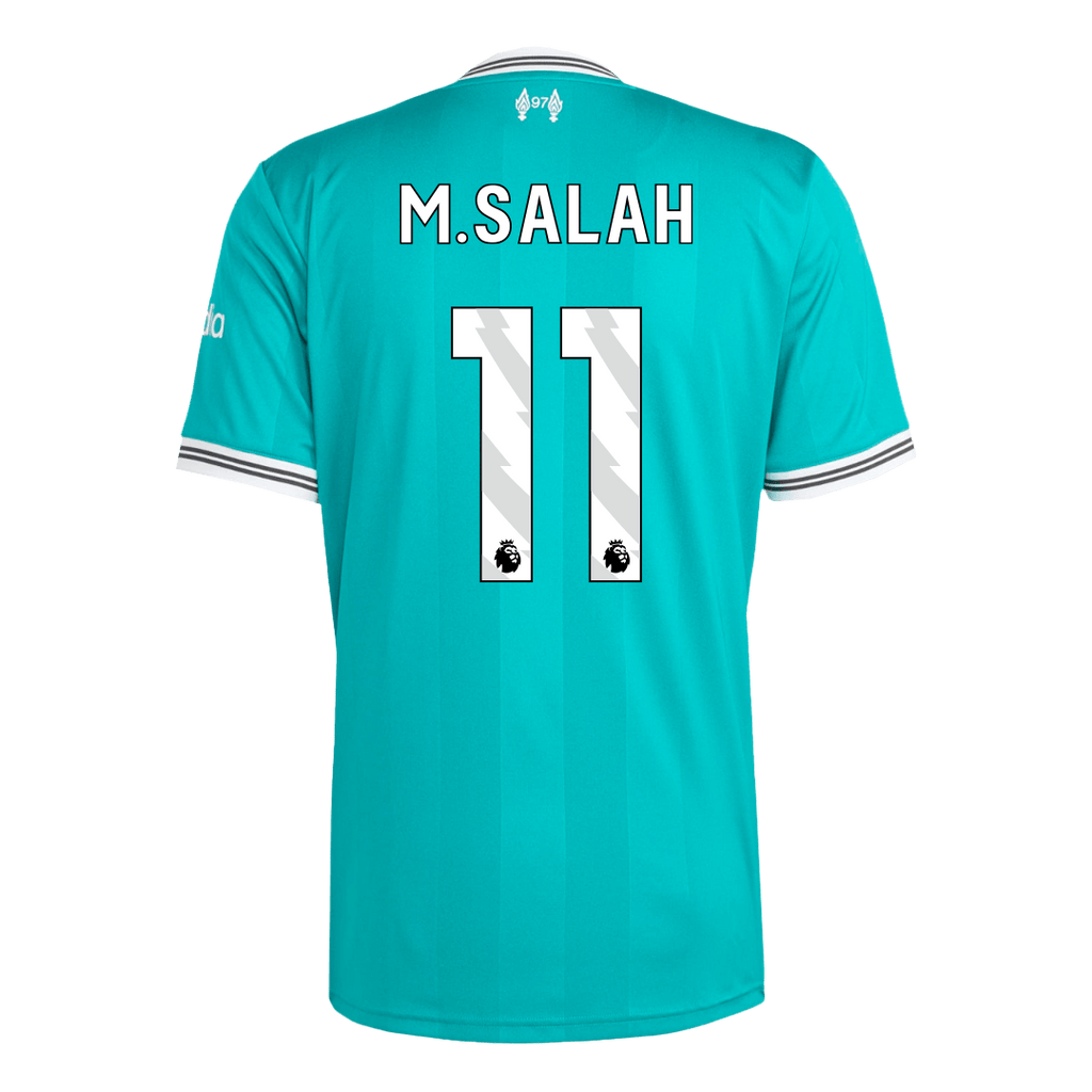 M.SALAH #11 Liverpool Third Away Soccer Jersey 2025/26