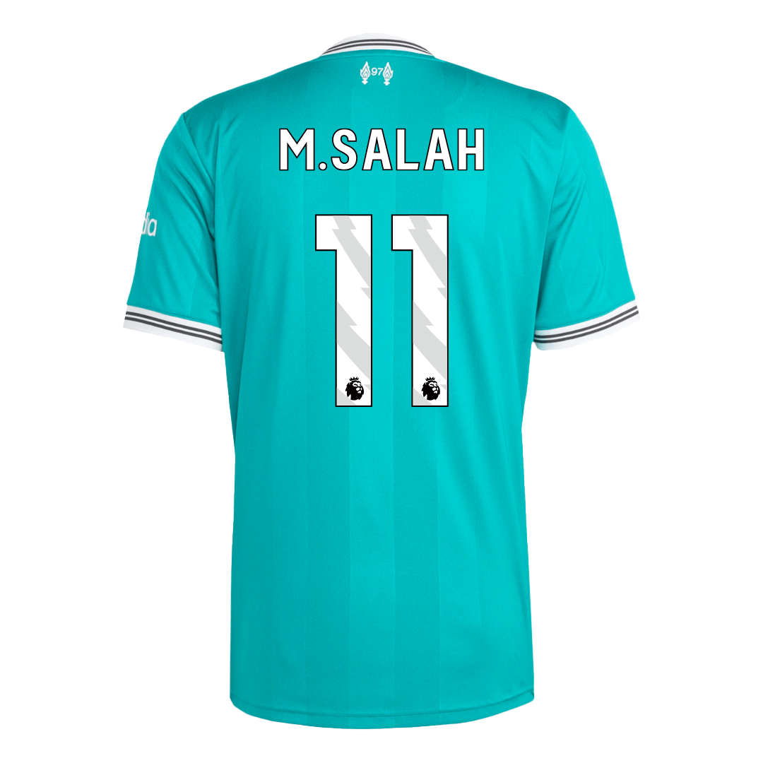 M.SALAH #11 Liverpool Third Away Soccer Jersey 2025/26