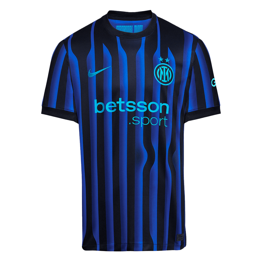 DUMFRIES #2 Inter Milan Home Soccer Jersey 2025/26