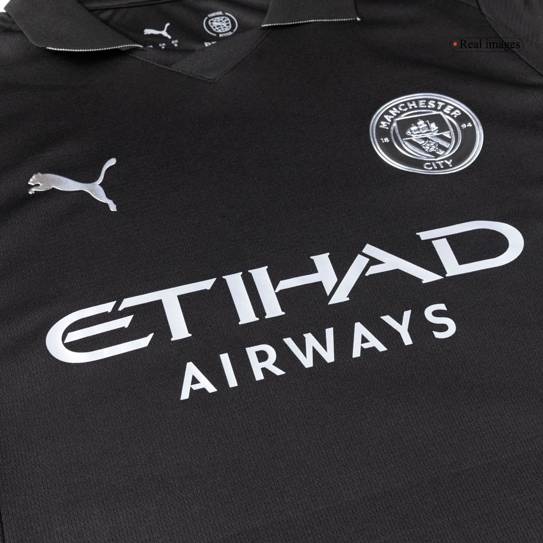 REIJNDERS #4 Manchester City Away Soccer Jersey 2025/26
