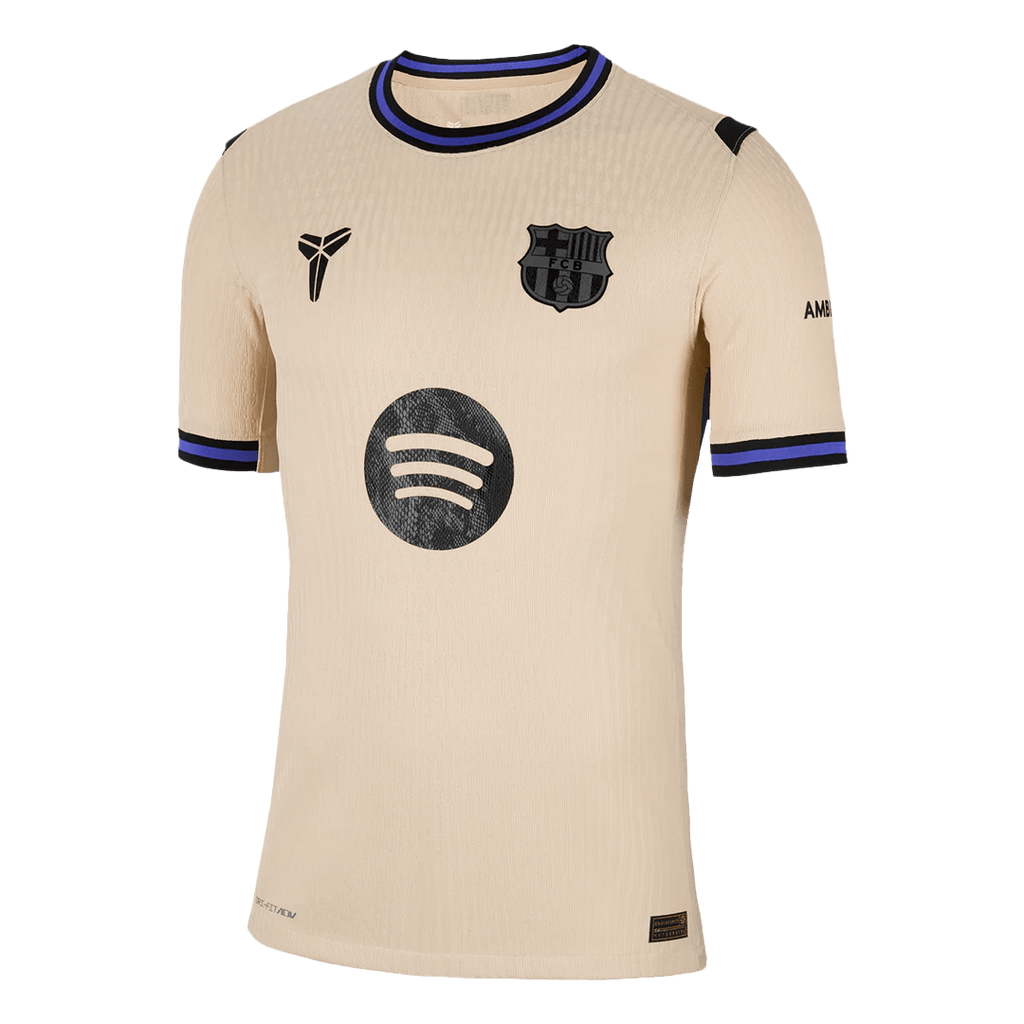Authentic RAPHINHA #11 Soccer Jersey Barcelona x Kobe Bryant Away Shirt 2025/26 -UCL