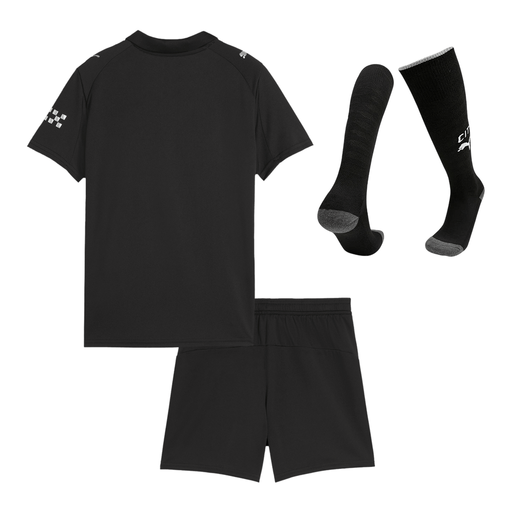 Manchester City Away Kids Soccer Jerseys Full Kit 2025/26