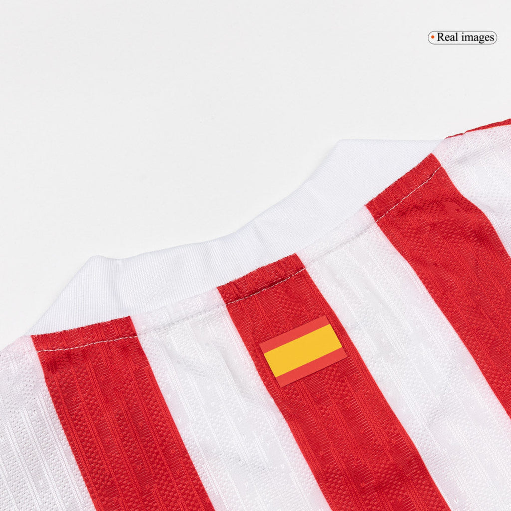 S?RLOTH #9 Atletico Madrid Home Player Version Jersey 2025/26