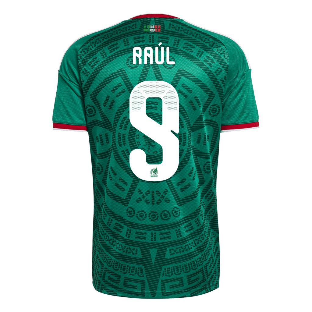 Raúl #9 Mexico Home Soccer Jersey World Cup 2026