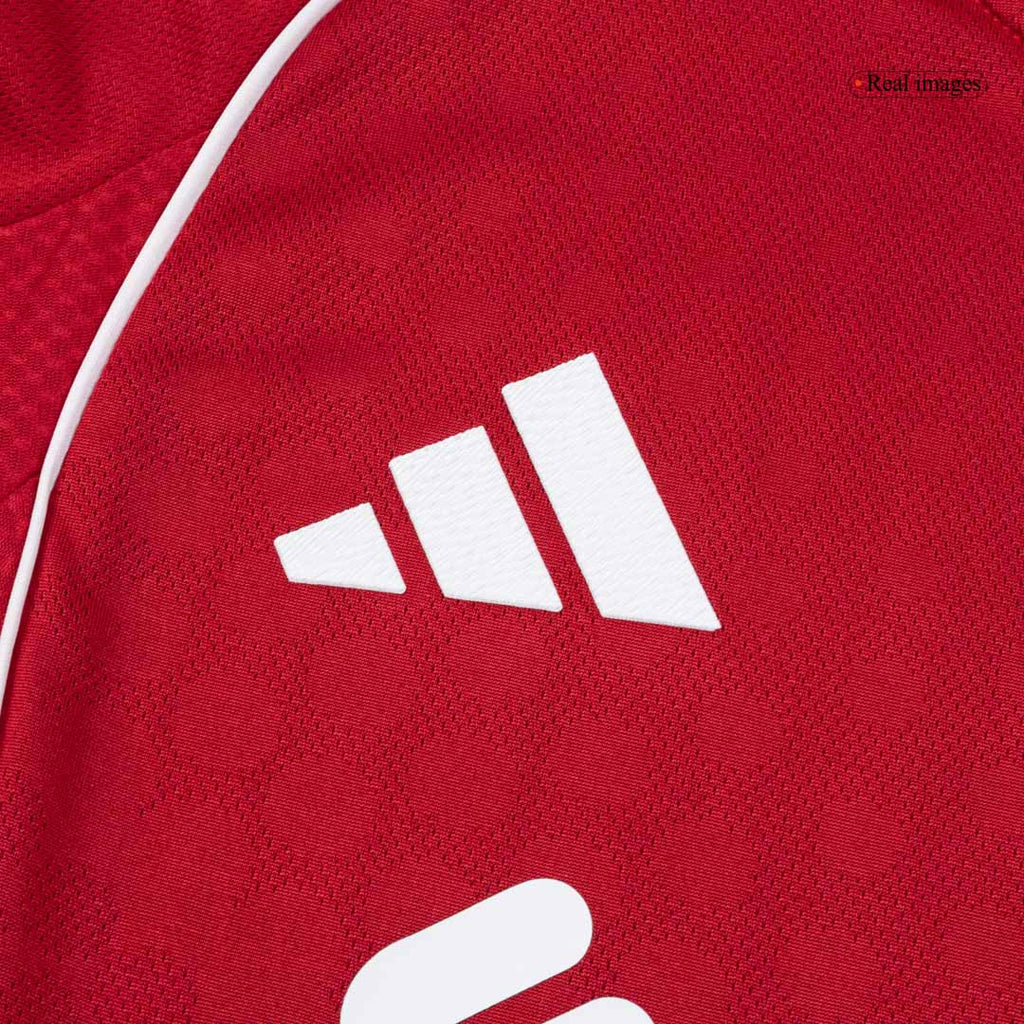 ISAK #9 Liverpool Home Authentic Soccer Jersey 2025/26