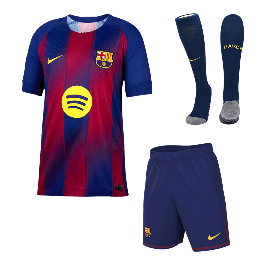Barcelona Home Jerseys Full Kit 2025/26