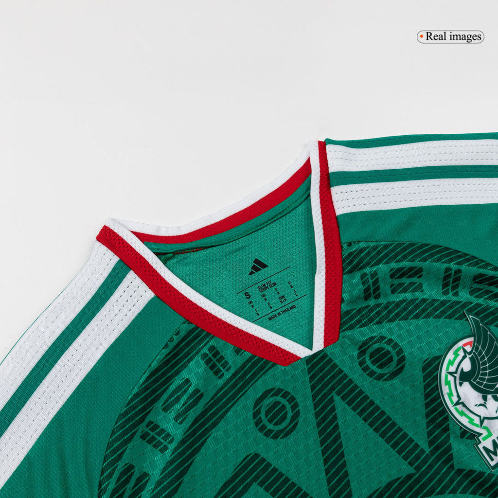 S.GIMENEZ #11 Mexico Home Player Version Jersey World Cup 2026