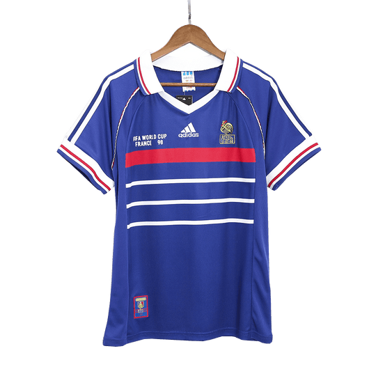 Retro 1998 France World Cup Home Soccer Jersey
