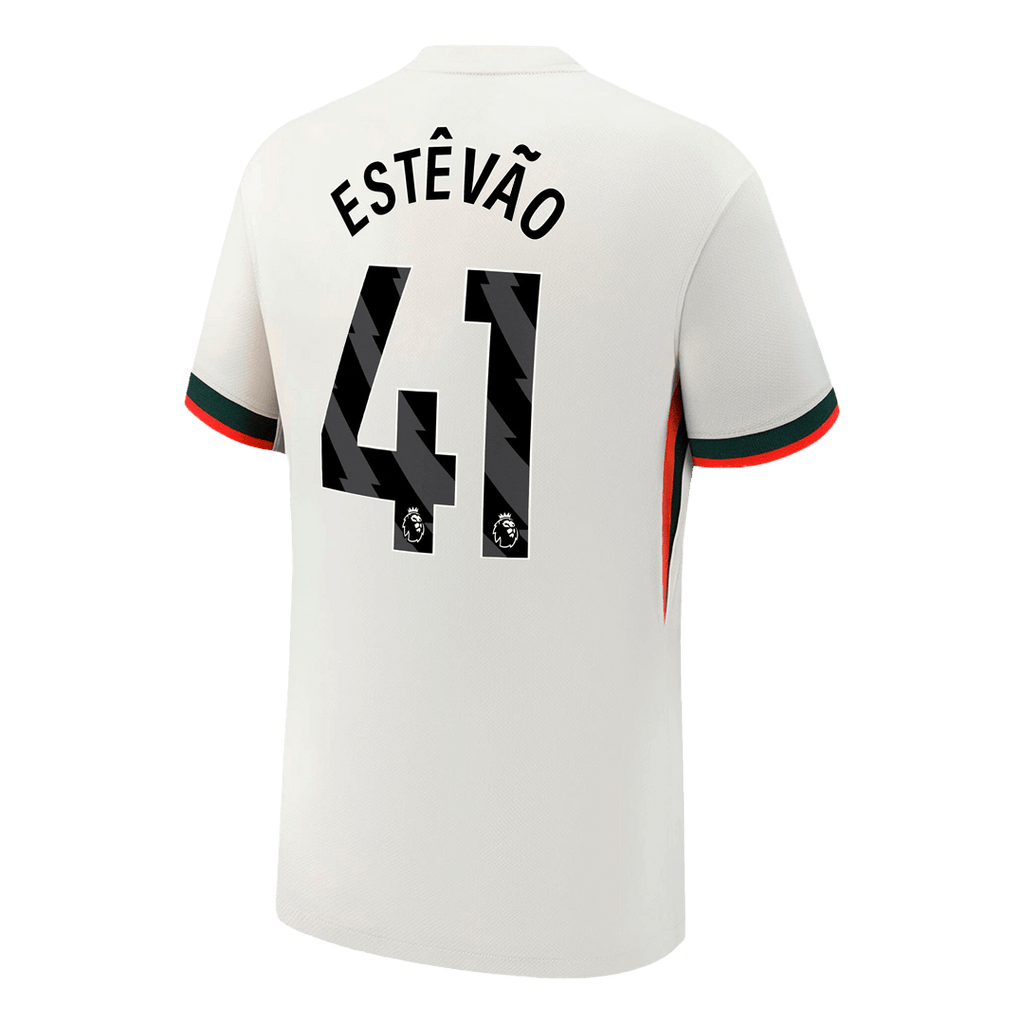 ESTÊVÃO #41 Chelsea Away Soccer Jersey 2025/26