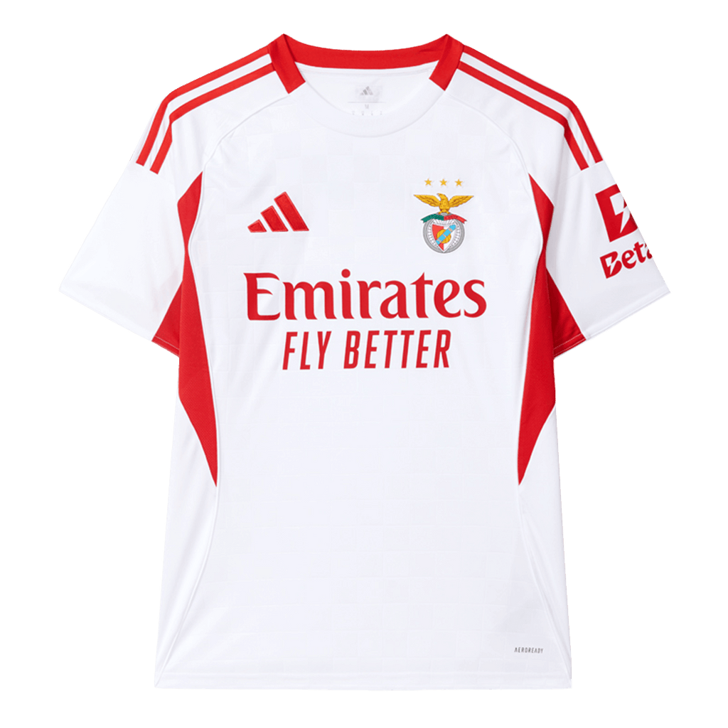 Benfica Third Away Soccer Jersey 2025/26