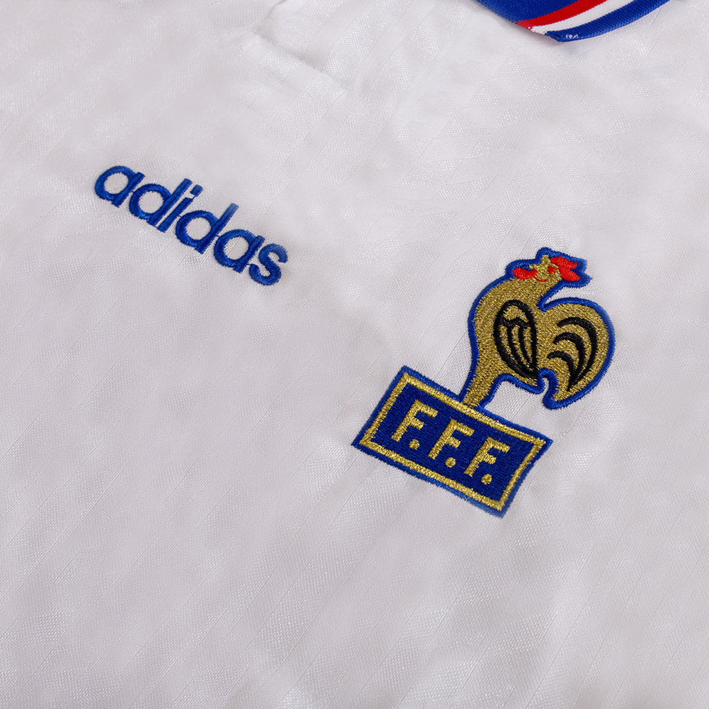 Retro 1994 France Away Soccer Jersey