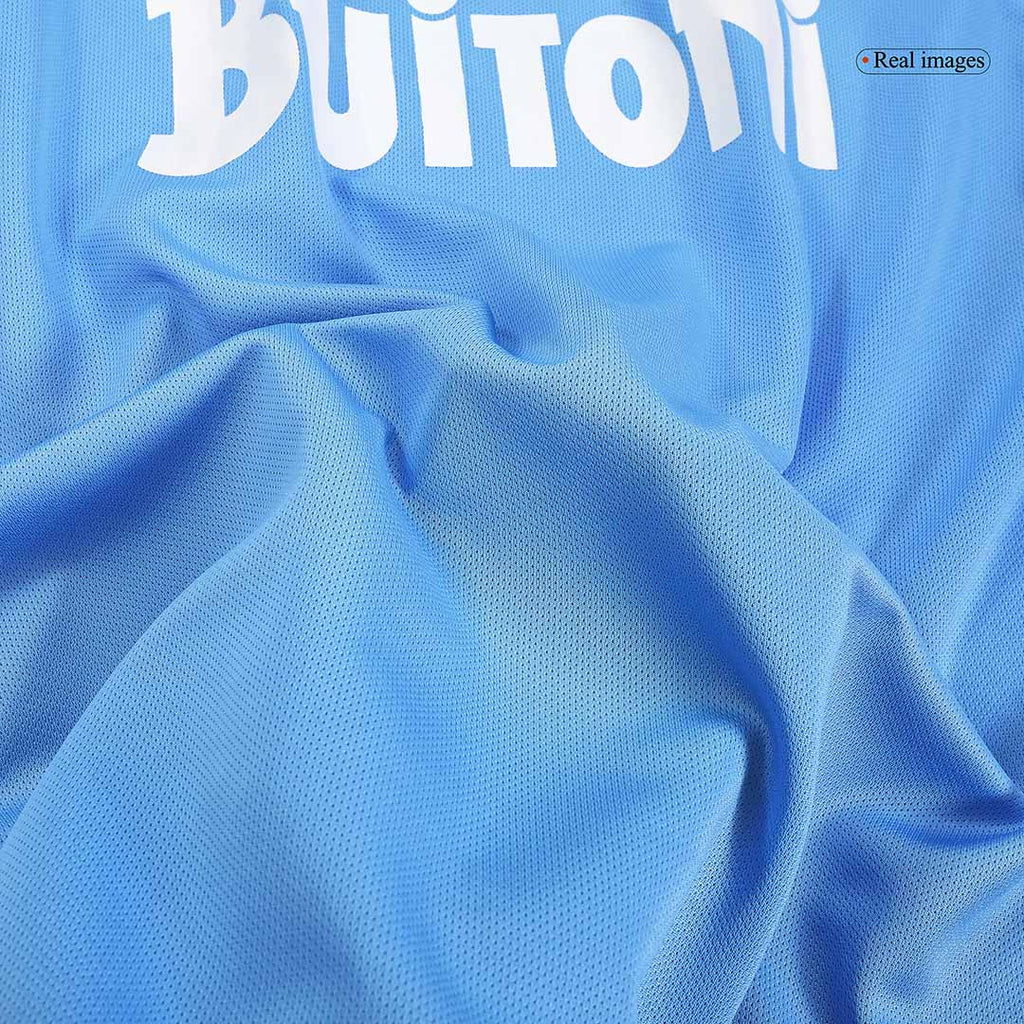 Retro 1986/87 Napoli Home Soccer Jersey