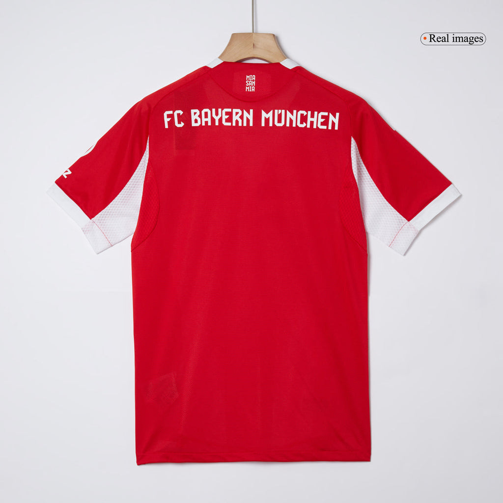 UPAMECANO #2 Bayern Munich Home Authentic Soccer Jersey 2025/26