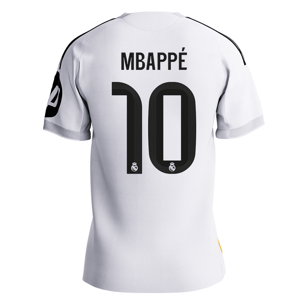 MBAPPé #10 Real Madrid Home Authentic Soccer Jersey 2025/26