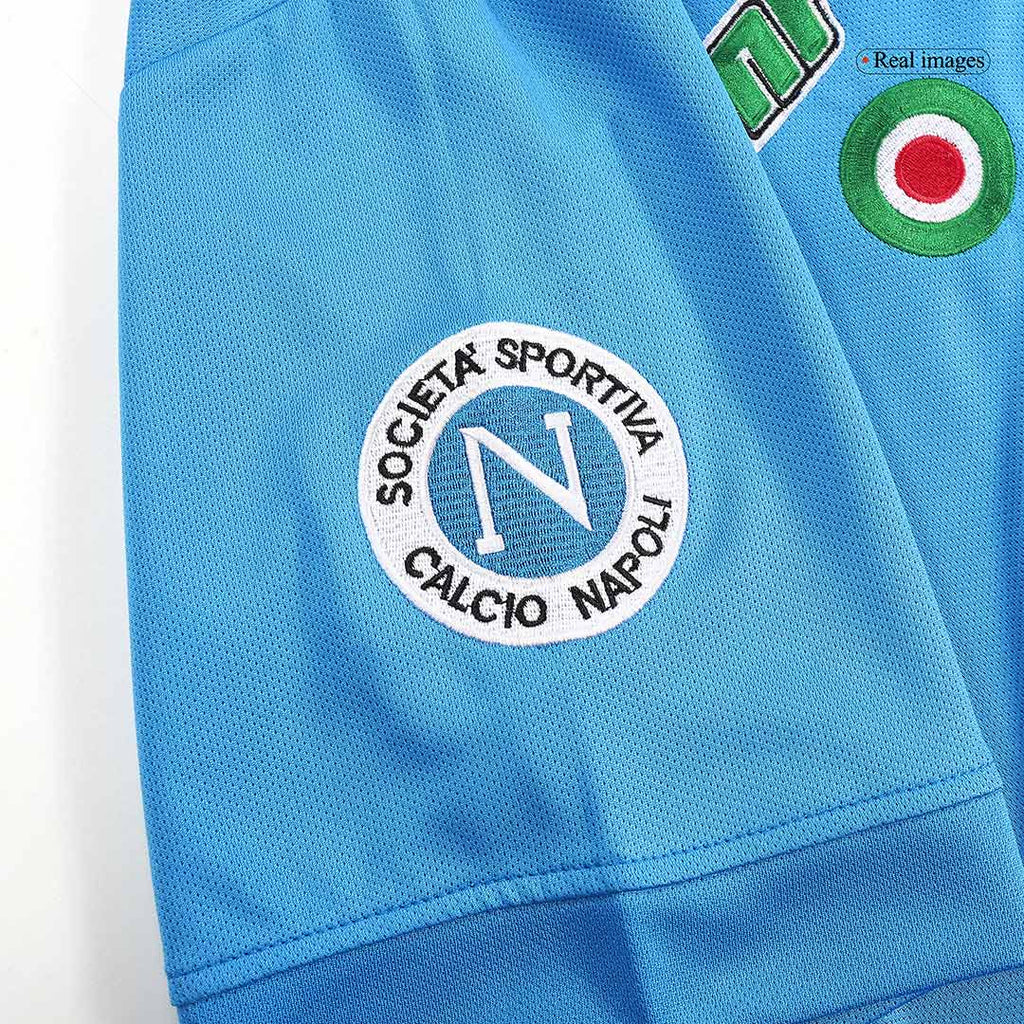 Retro 1987/88 Napoli Home Soccer Jersey