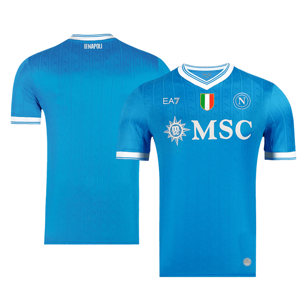 Napoli Home Authentic Soccer Jersey 2025/26
