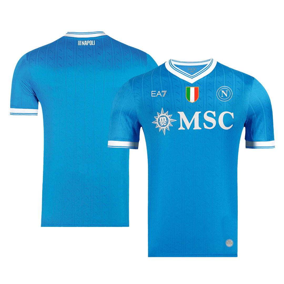 Napoli Home Authentic Soccer Jersey 2025/26