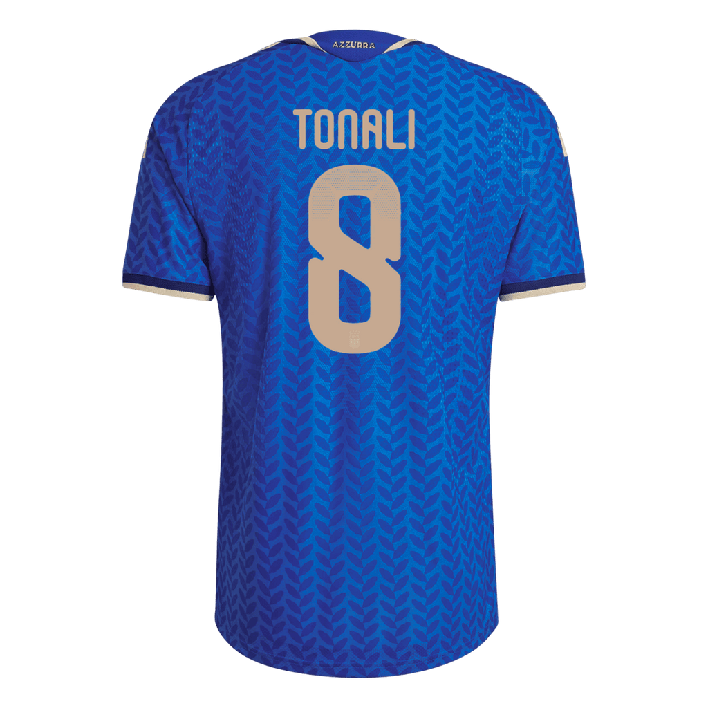 TONALI #8 Italy Home Player Version Jersey World Cup 2026