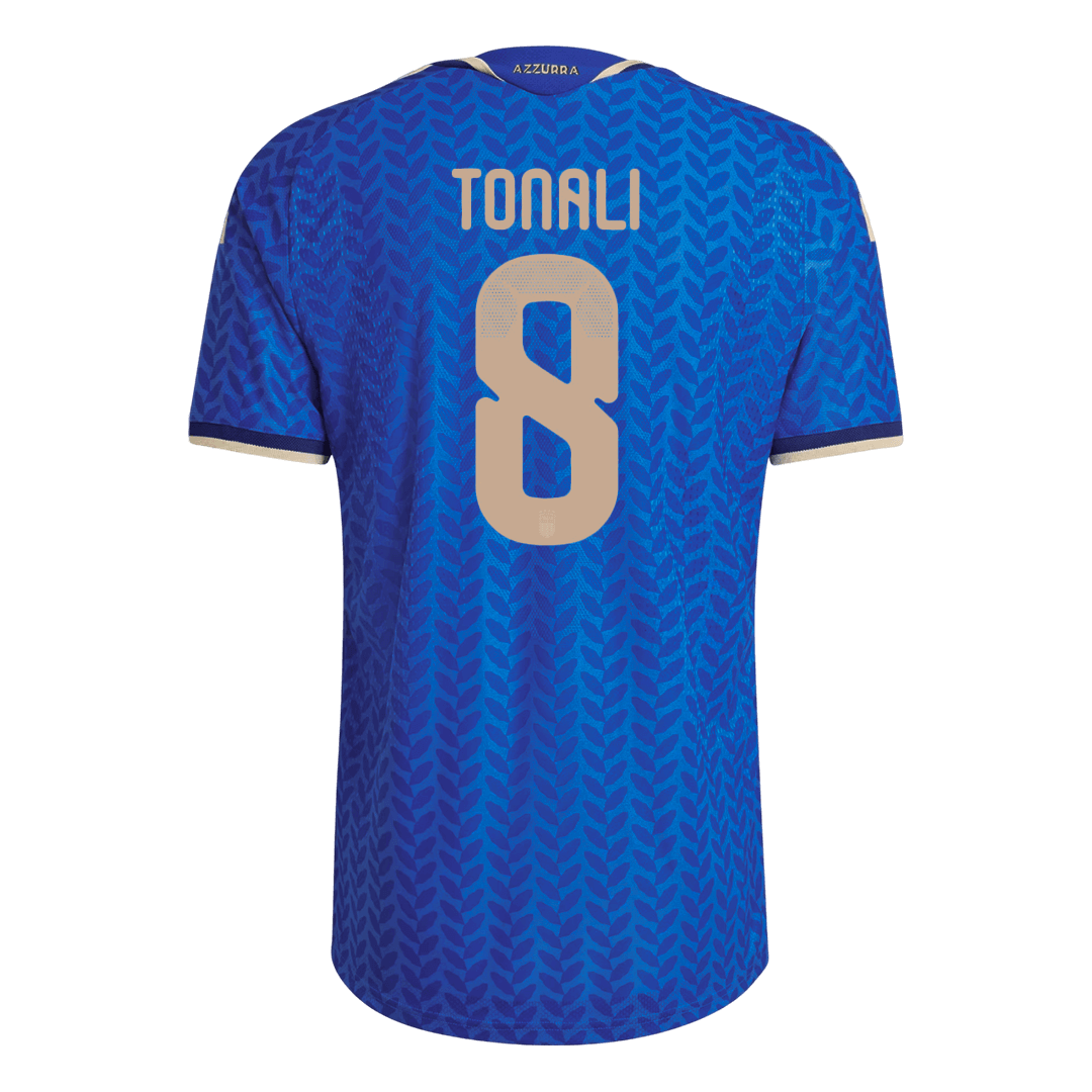 TONALI #8 Italy Home Player Version Jersey World Cup 2026