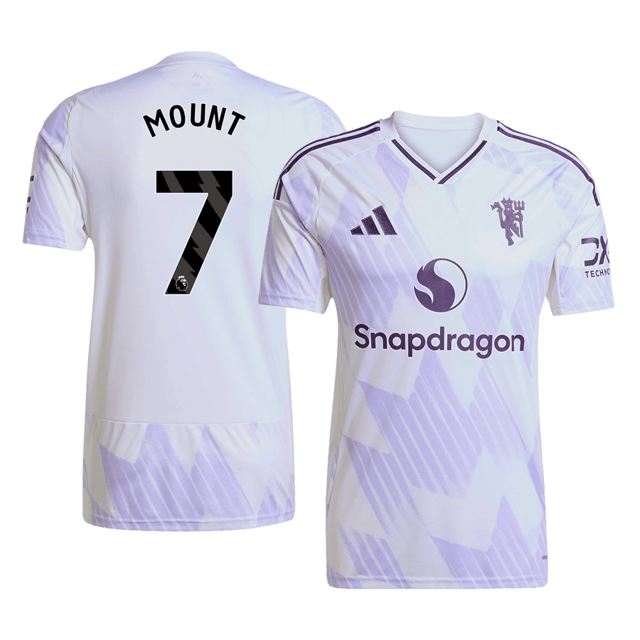 MOUNT #7 Manchester United Away Soccer Jersey 2025/26