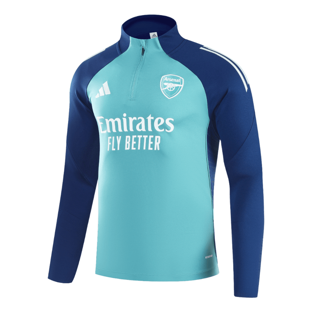 Arsenal 1/4 Zip Tracksuit 2025/26 Kids Green