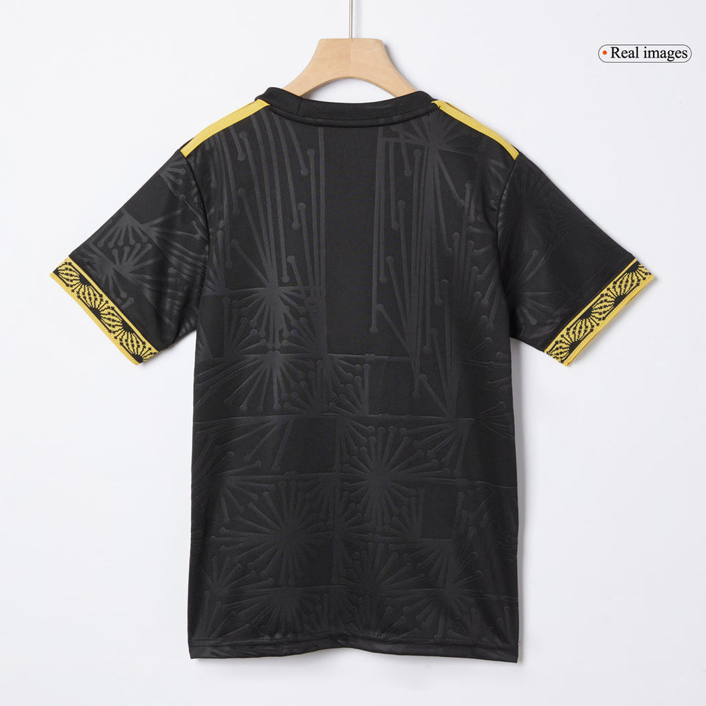 Mexico Third Away Kids Soccer Jerseys Kit 2025 - Gold Cup