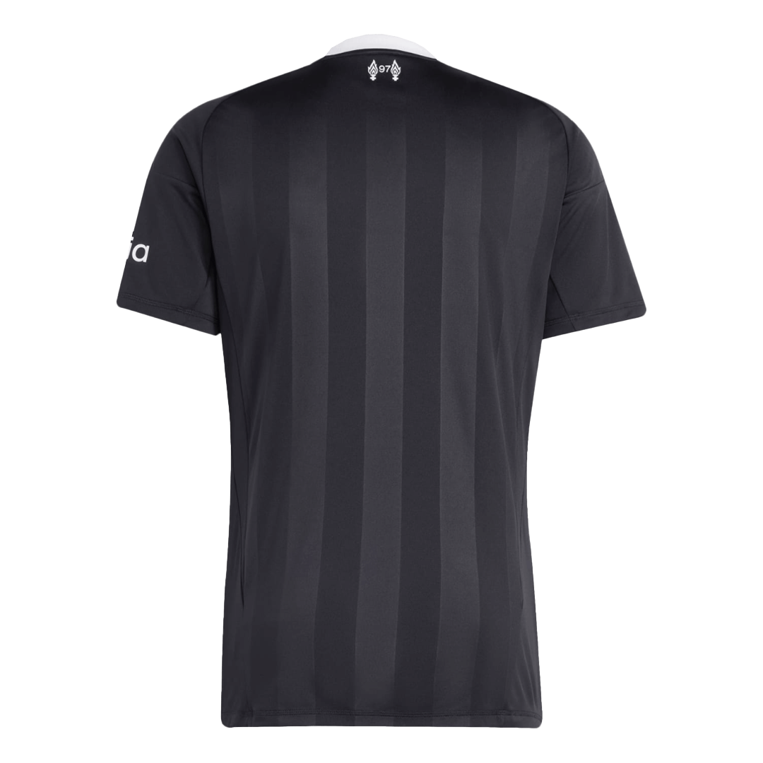 Liverpool Goalkeeper Soccer Jersey 2025/26 Black
