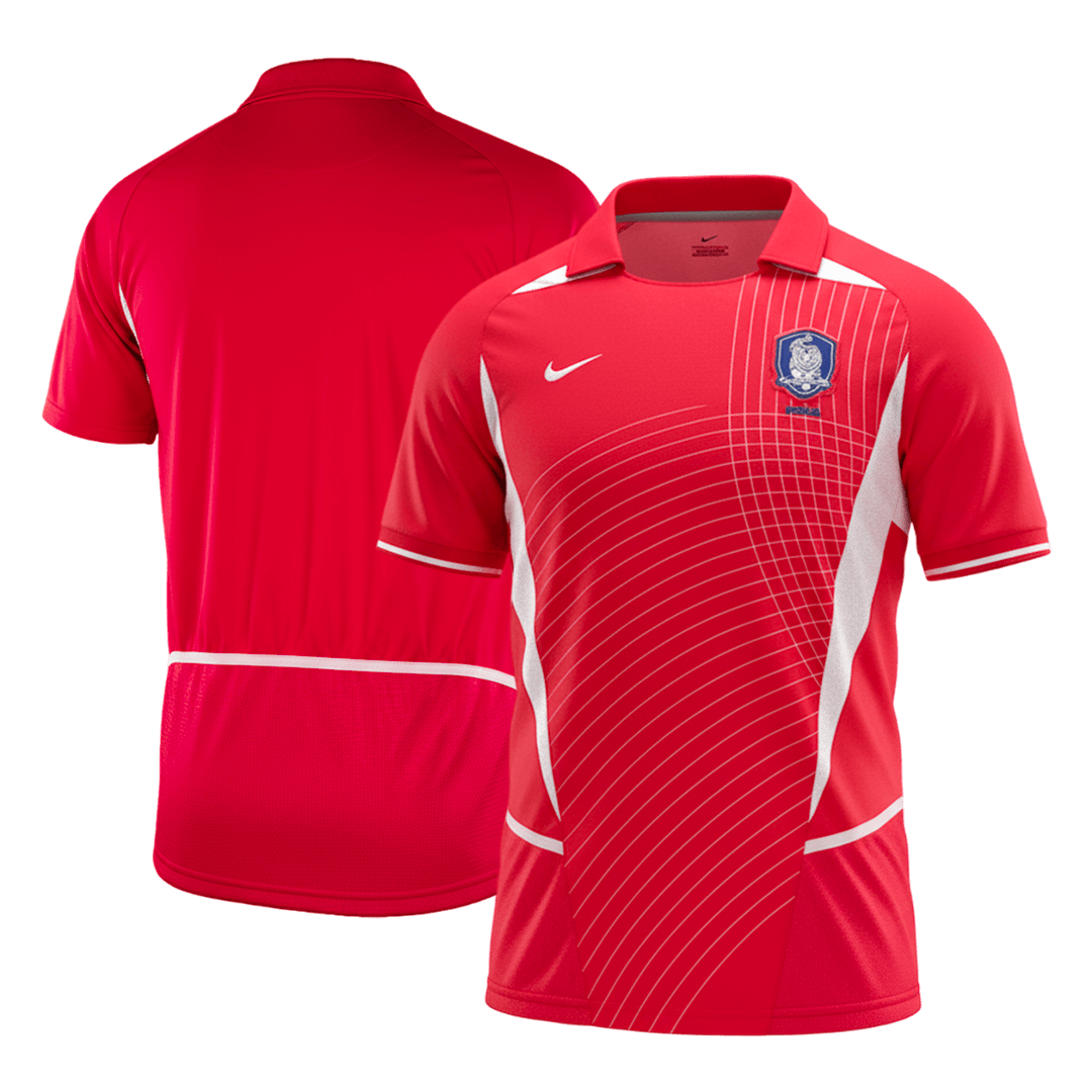 Retro Soccer Jersey South Korea Home 2002