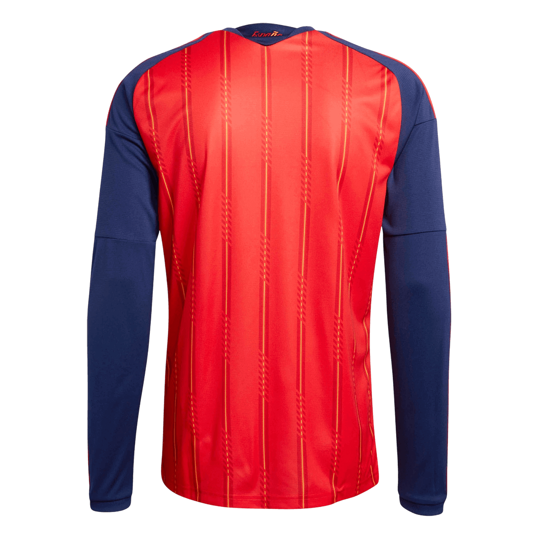 Spain Home Long Sleeve Jersey World Cup 2026