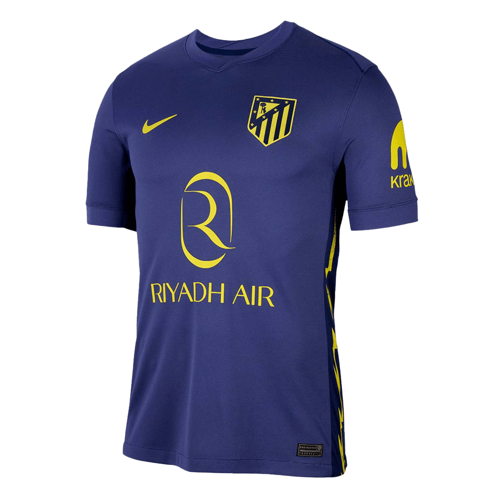 Atletico Madrid Soccer Jersey Away Custom Shirt 2025/26 Jersey