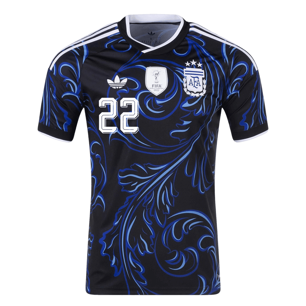 L. MARTíNEZ #22 Argentina Away Soccer Jersey World Cup 2026