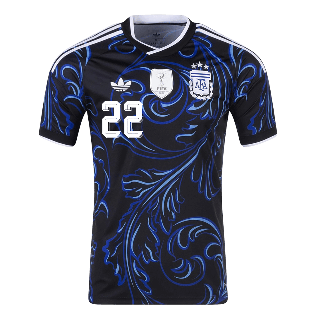 L. MARTíNEZ #22 Argentina Away Soccer Jersey World Cup 2026