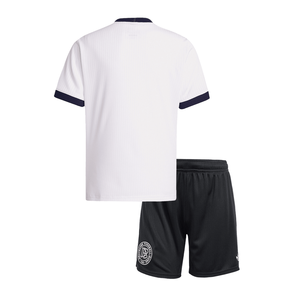 Kid's Germany 125th Anniversary Soccer Jersey Kit(Jersey+Shorts) 2025 White
