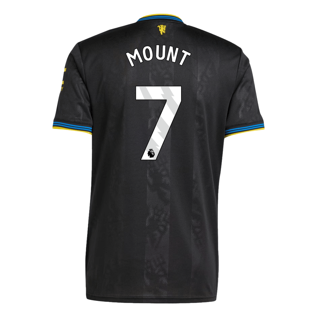 MOUNT #7 Manchester United Third Away Soccer Jersey 2025/26