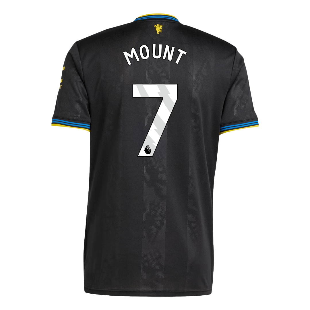 MOUNT #7 Manchester United Third Away Soccer Jersey 2025/26