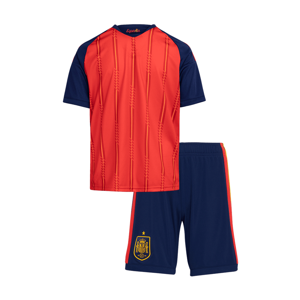 Spain Champion Home Kids Soccer Jerseys Kit World Cup 2026