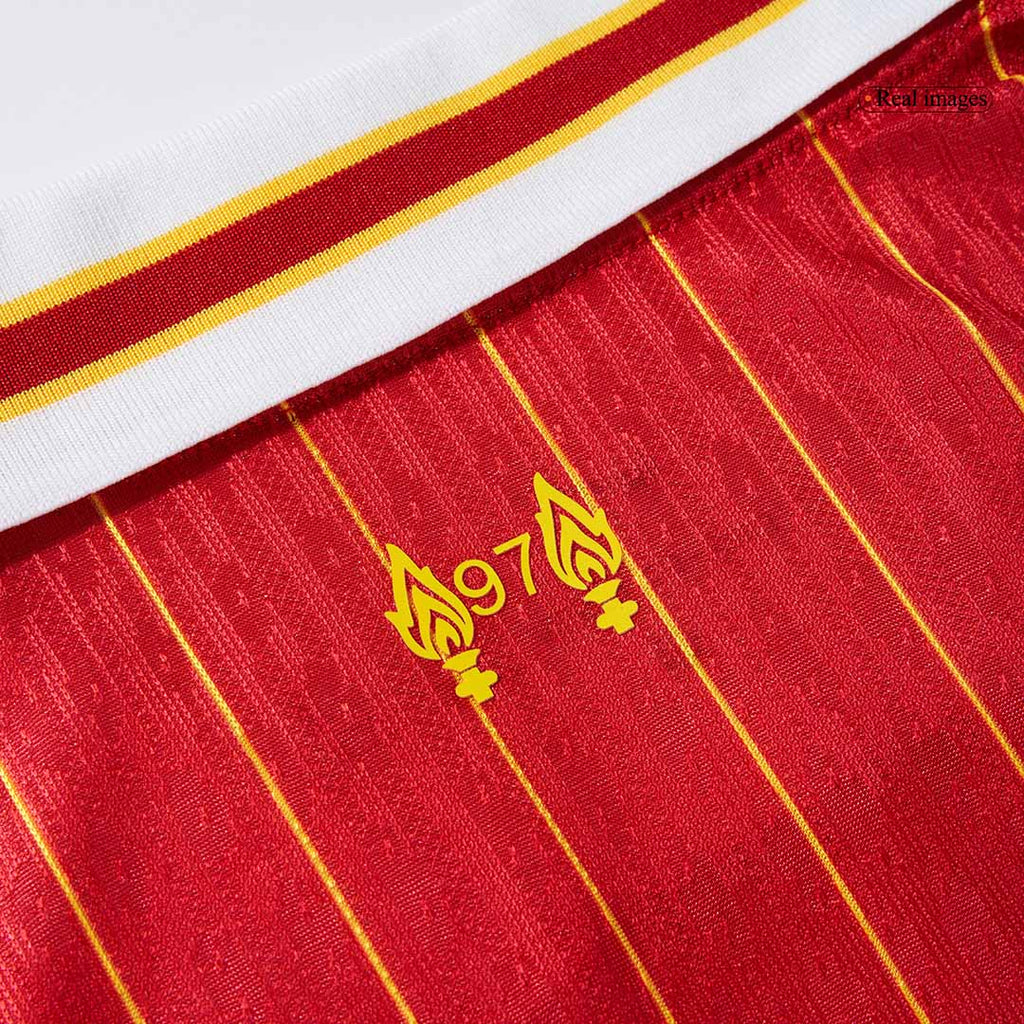 Authentic Liverpool Home Soccer Jersey Red - CHAMPIONS 24/25