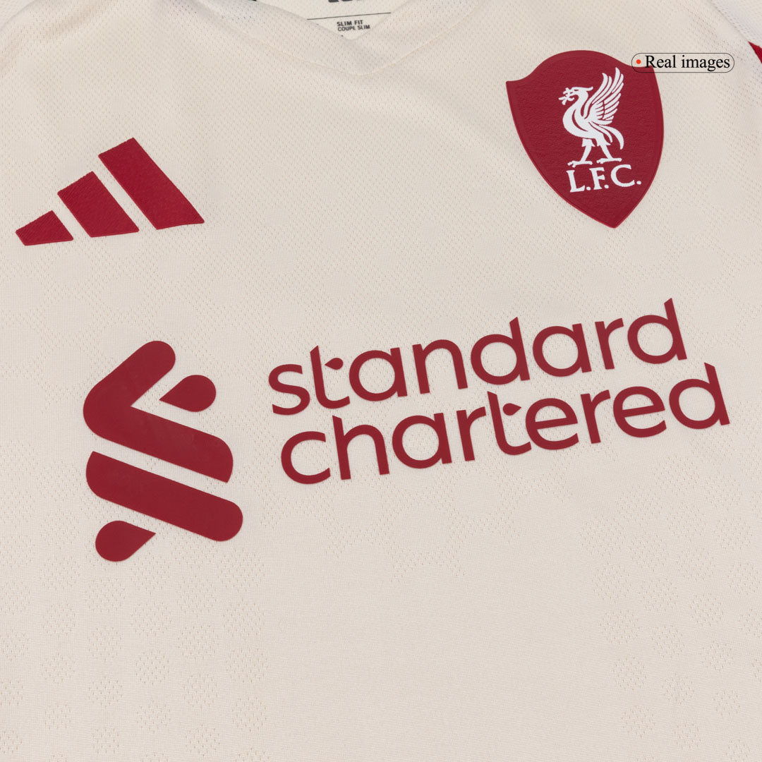 ISAK ##9 Liverpool Away Authentic Soccer Jersey 2025/26