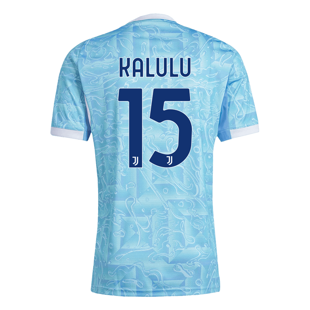 KALULU #15 Juventus Away Soccer Jersey 2025/26