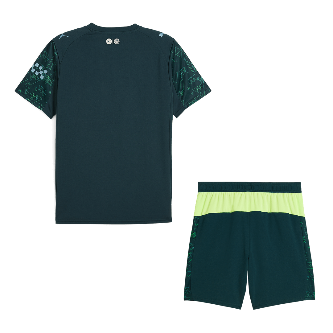 Manchester City Fourth Away Jerseys Kit 2025/26