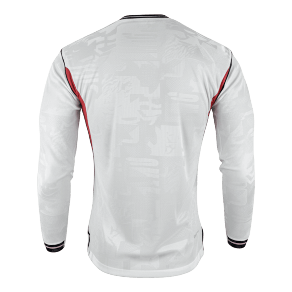 England Home Long Sleeve Player Version Jersey World Cup 2026