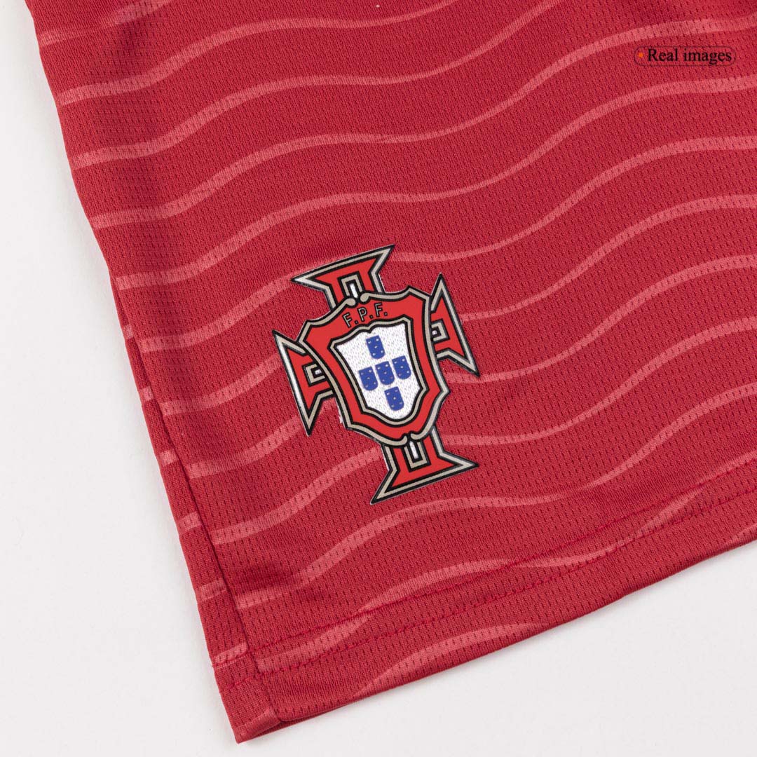 B. FERNANDES #8 Portugal Home World Cup Kids Soccer Jerseys Kit 2026