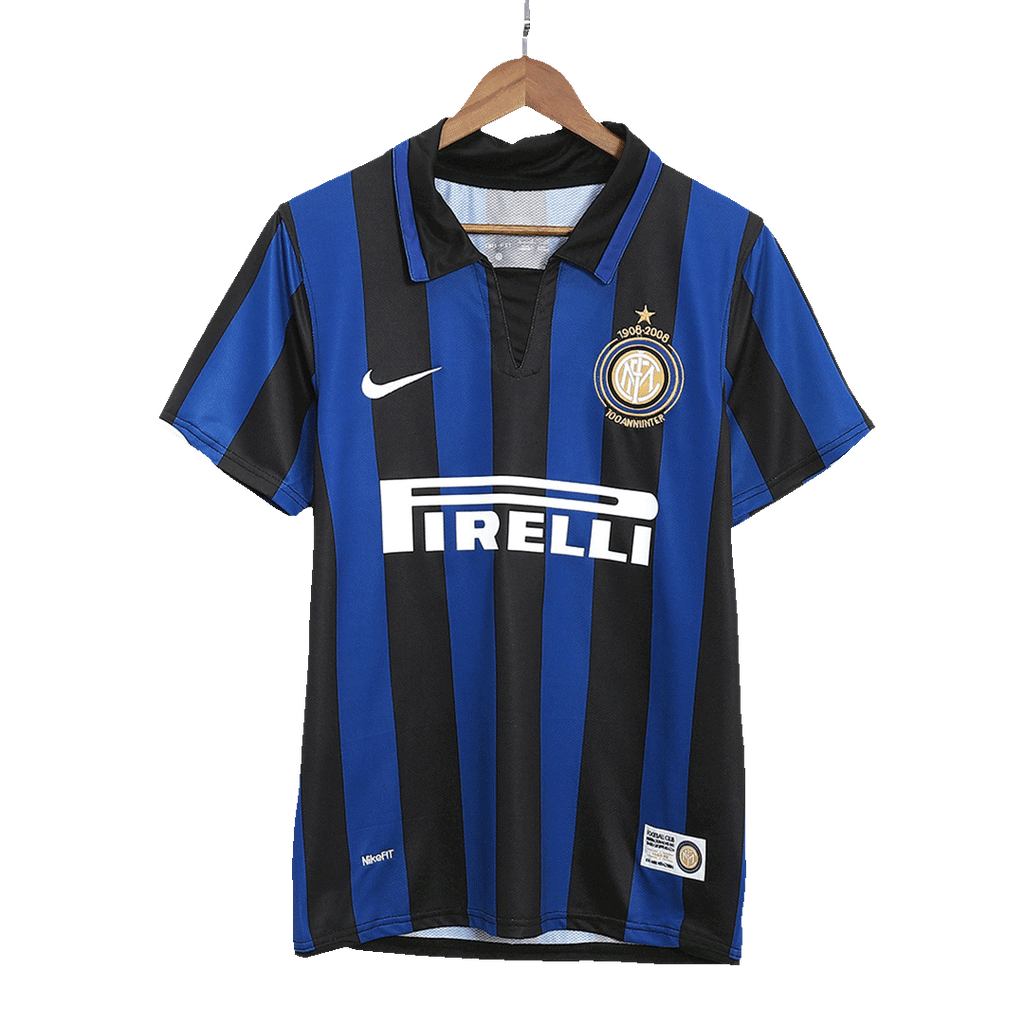 Retro 2007/08 Inter Milan Home Soccer Jersey